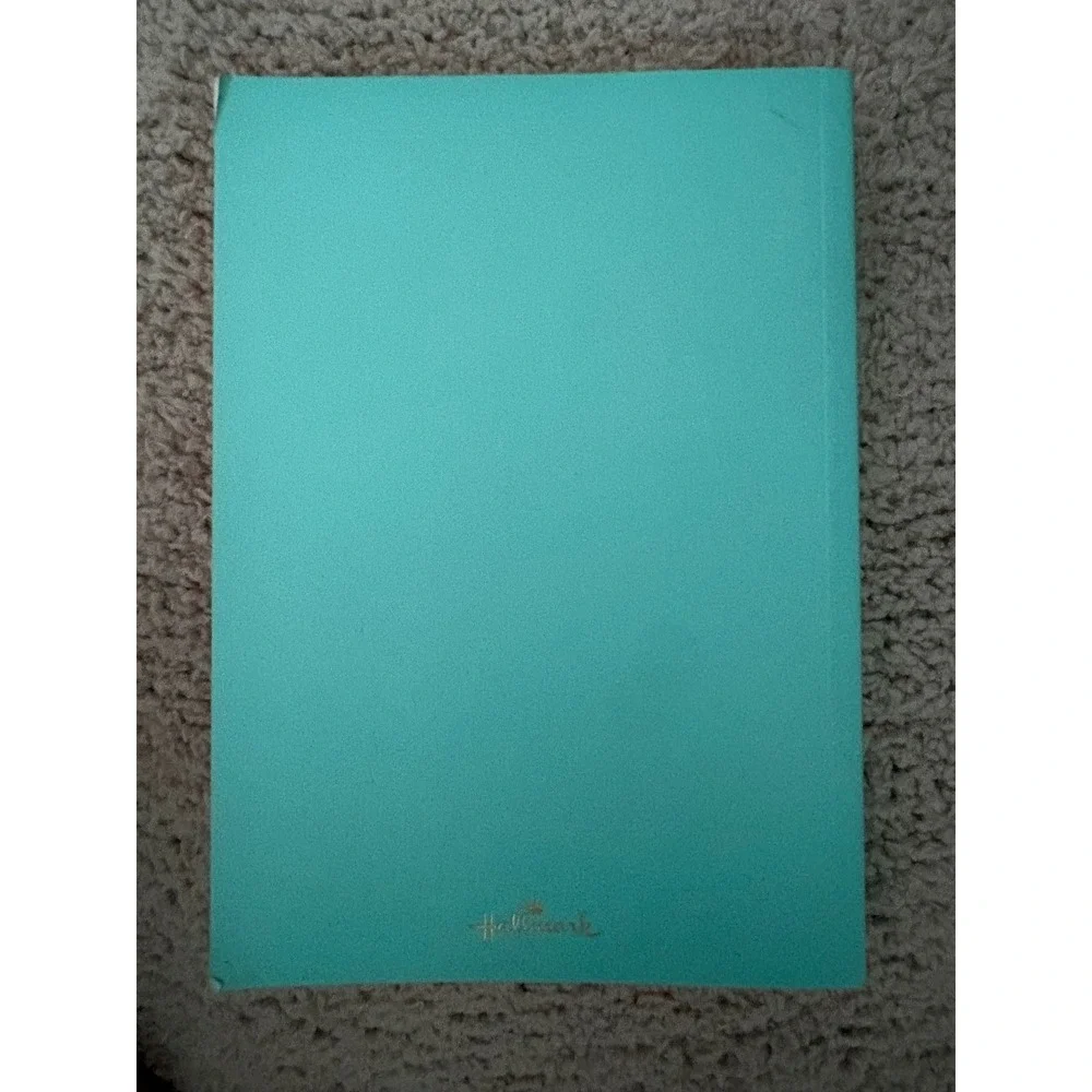 Hallmark Dreams Teal Softcover Dot Grid Journal Notebook 200 Pages HWJ6969